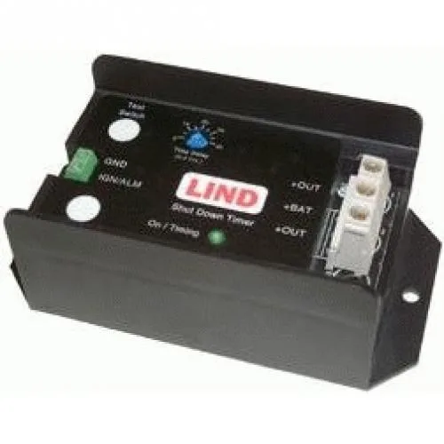 Lind Electronics, Inc. Lind Electronics, Inc. SDT1230U-023 Shut Down Timer 0-4 Hour Terminal Block UL server rack — product photo