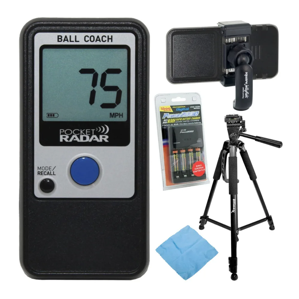 Pocket Radar Pocket Radar Ball Coach Pro Speed Training Tool with Accessory Bundle — product photo