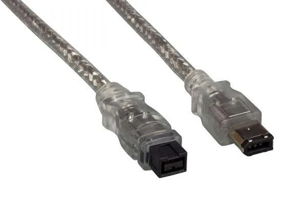 SANOXY SANOXY IEEE 1394b FireWire 800 9-pin to 6-pin Clear — product photo