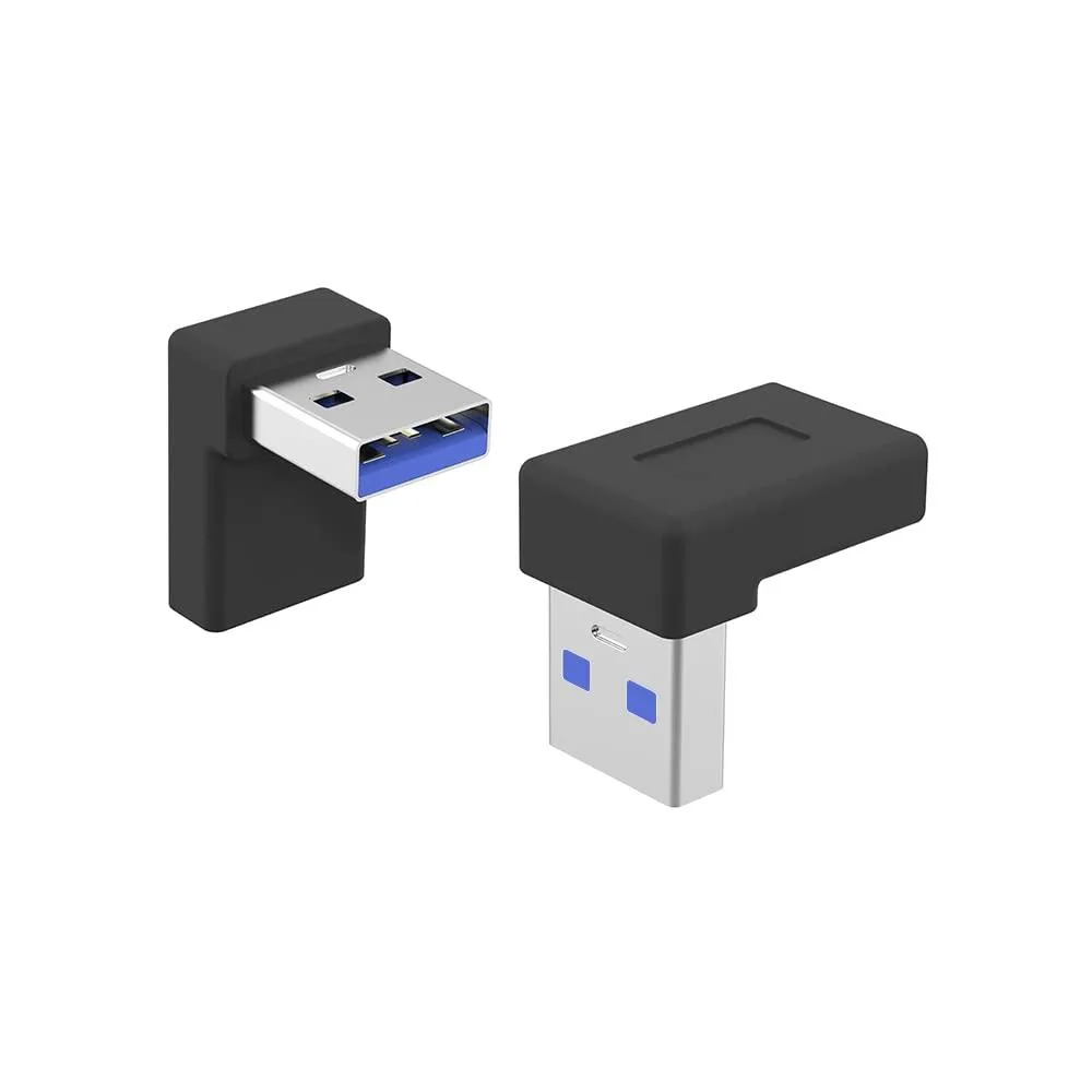 BUCIER BUCIER 90 Degree USB 3.0 A Male to C Female Adapter 2-Pack — product photo