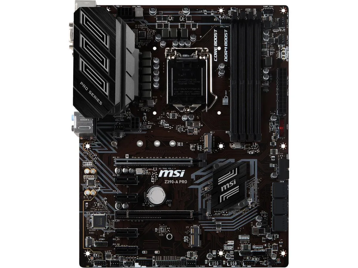 MSI MSI Z390-A PRO LGA 1151 Intel motherboard — product photo