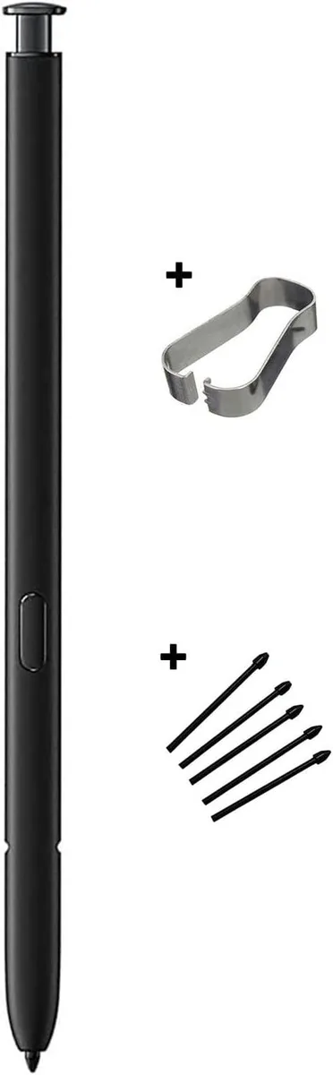 Werleo Werleo S Pen replacement for Galaxy S23 Ultra 5G no Bluetooth 4096 pressure levels black — product photo
