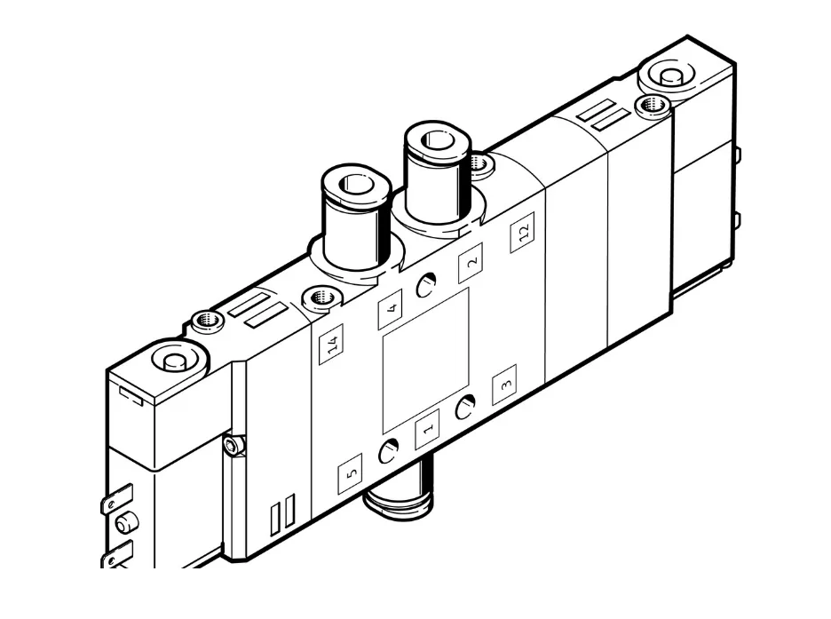 Festo Festo ADVC-40-25-A-P 188251 short-stroke cylinder electrician tool — product photo
