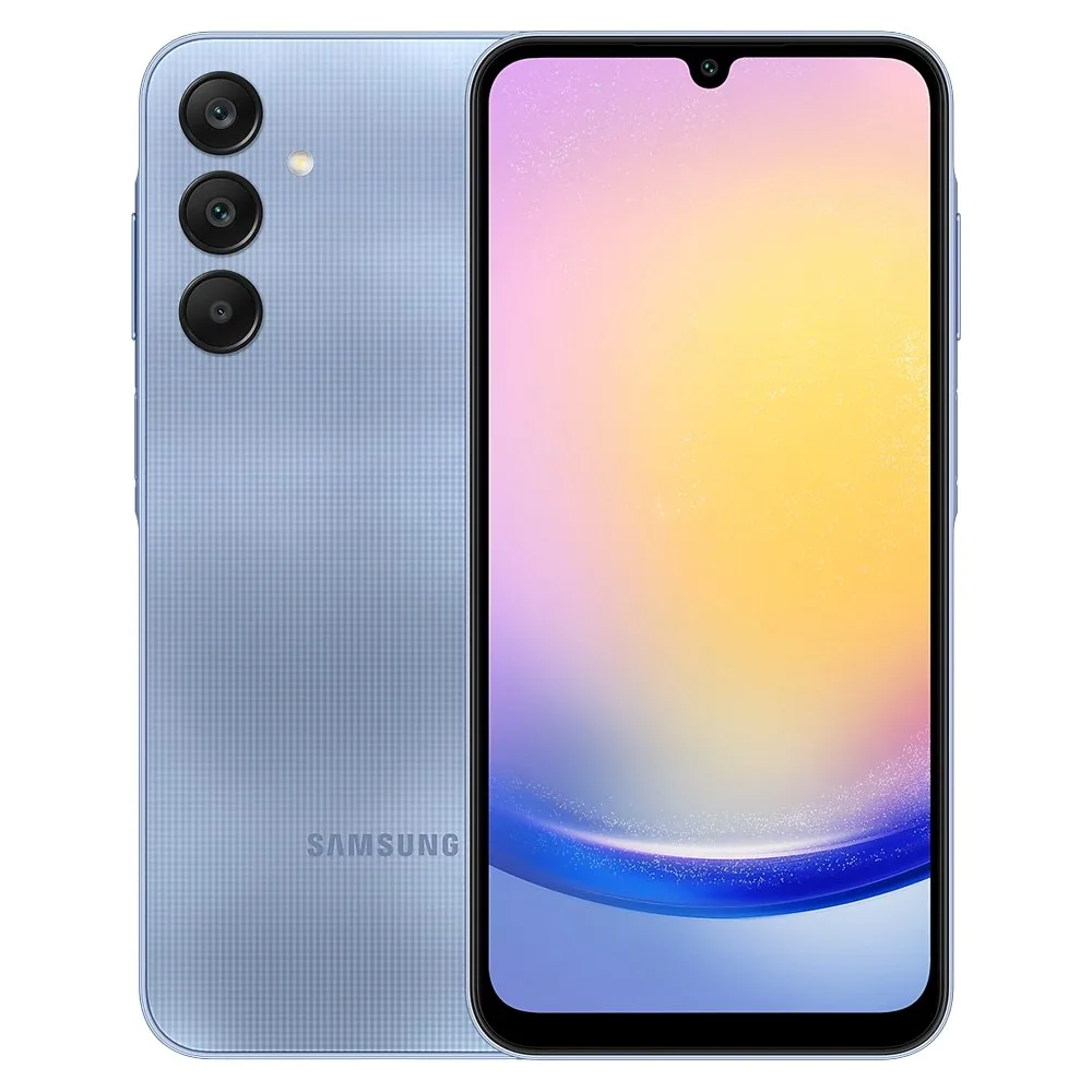SAMSUNG SAMSUNG Galaxy A25 256GB 8GB Fantasy Blue cell phones - unlocked — product photo