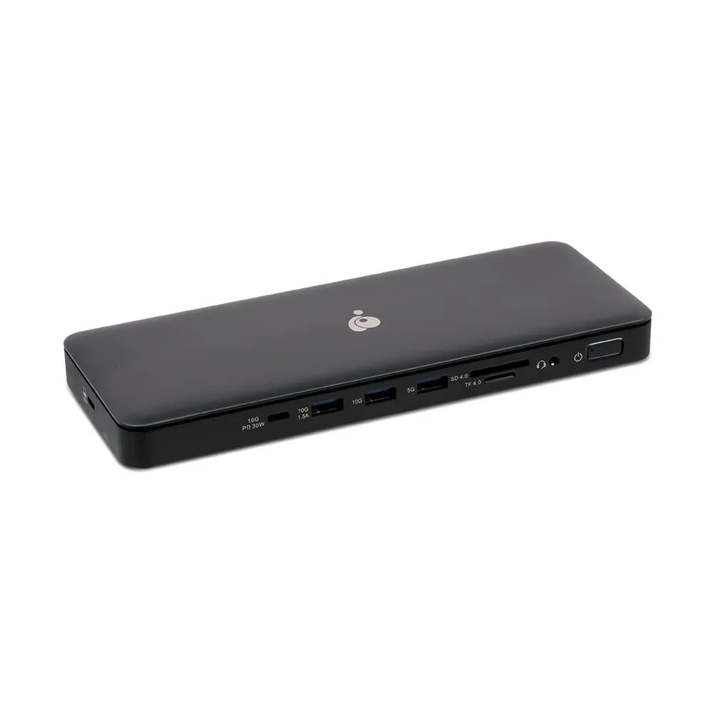 IOGEAR IOGEAR Dock Pro Thunderbolt 4 USB4 Docking Station GUD4C8K3 2 in 1 accessory — product photo