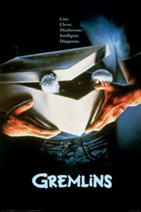 Gremlins poster print 22 by 34 inches on premium heavy stock paper