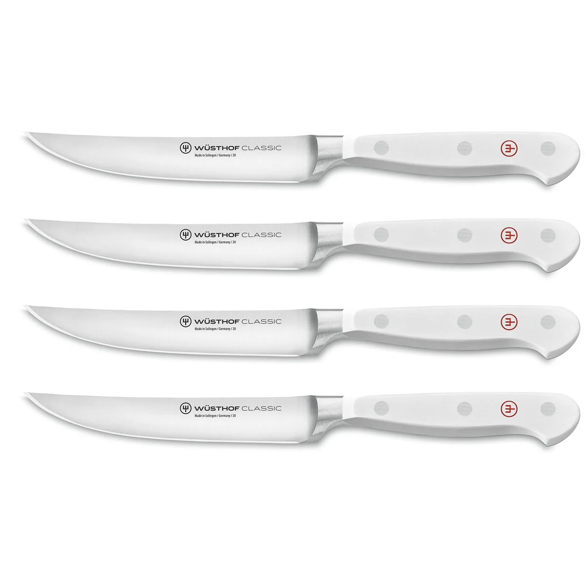 Wusthof Wusthof 1120260401 Classic White Four Piece Steak Cutlery — product photo