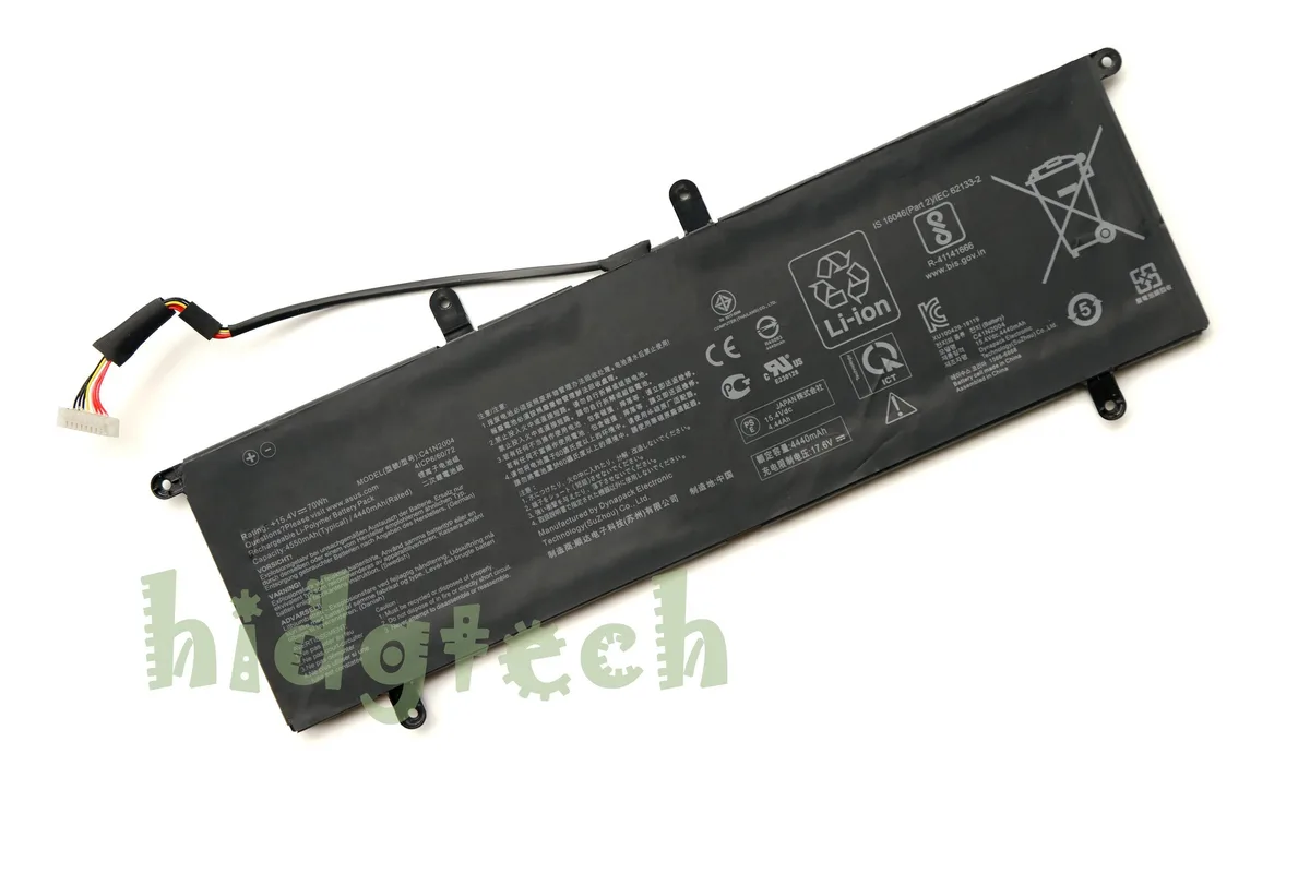 Beisite Beisite C41N2004 15.4V 70Wh laptop battery for Asus ZenBook Duo 14 UX482 — product photo