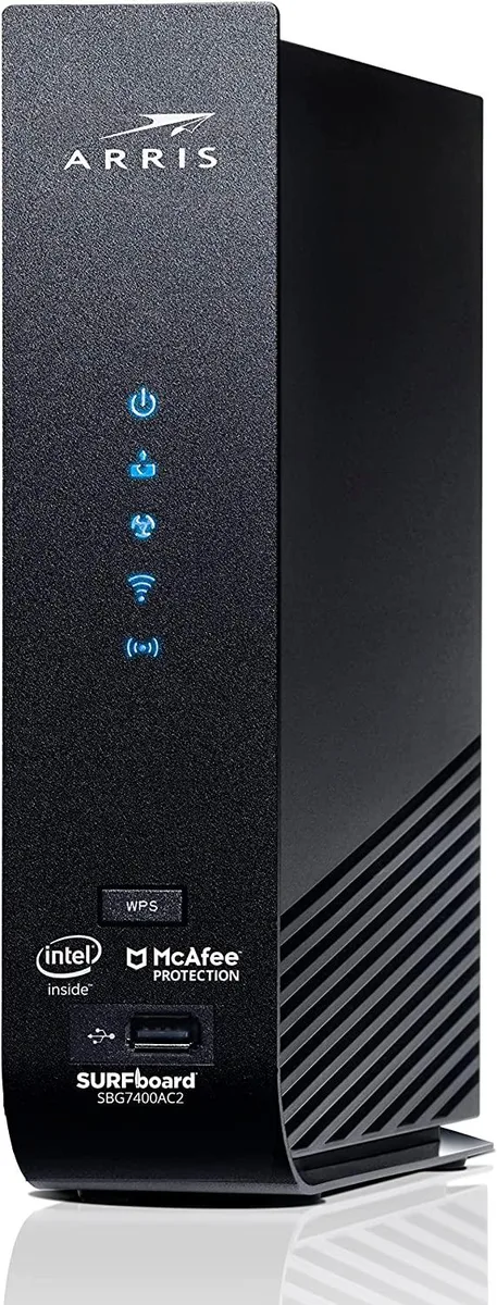 ARRIS ARRIS SURFboard SBG7400AC2 DOCSIS 3.0 Cable Modem AC2350 Wi-Fi Router — product photo