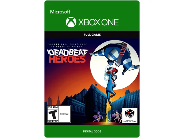 SQUARE ENIX USA SQUARE ENIX USA G3Q-00694 Deadbeat Heroes Xbox One downloadable game — product photo