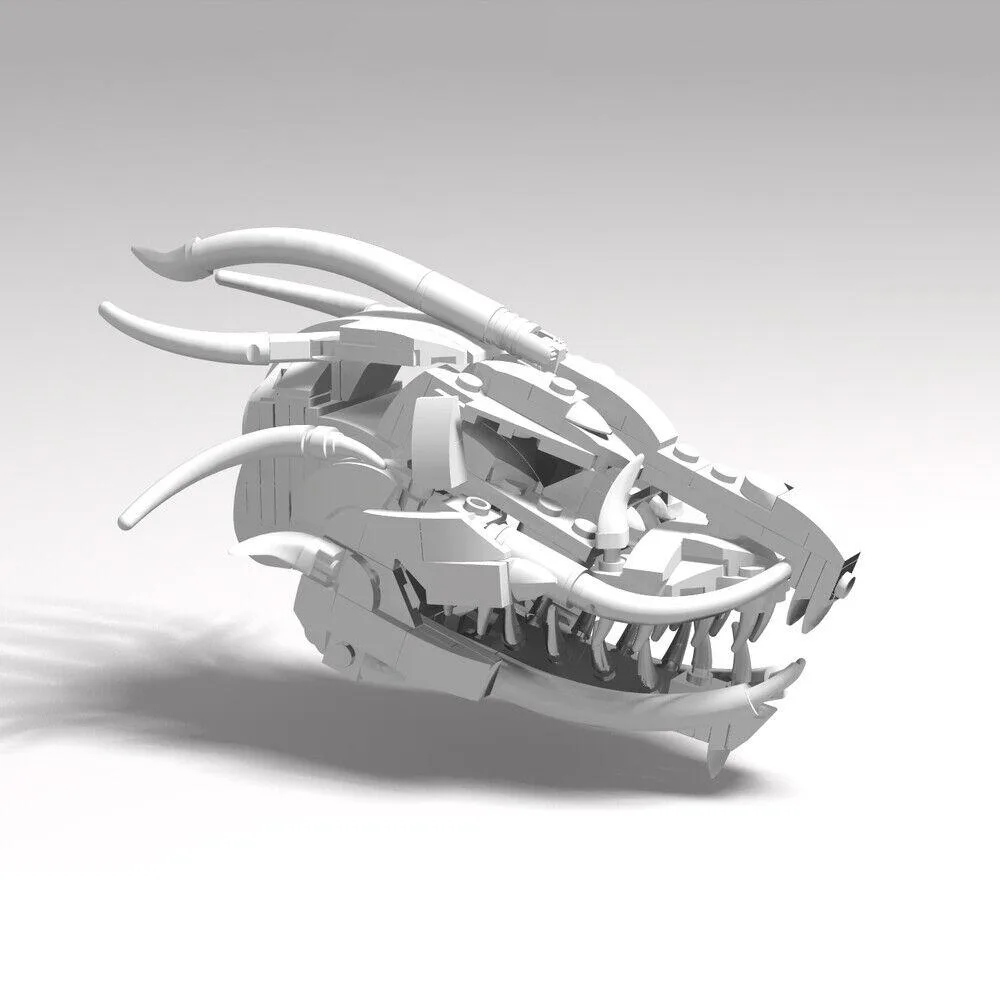 ZITIANYOUBUILD ZITIANYOUBUILD MOC-117194 The Skull of a Giant Dragon 269 Parts — product photo