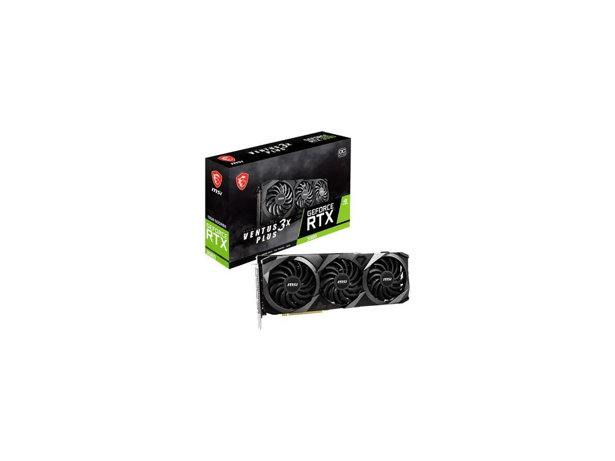 MSI MSI GeForce RTX 3080 Ventus 3X Plus 12G OC LHR graphics card — product photo