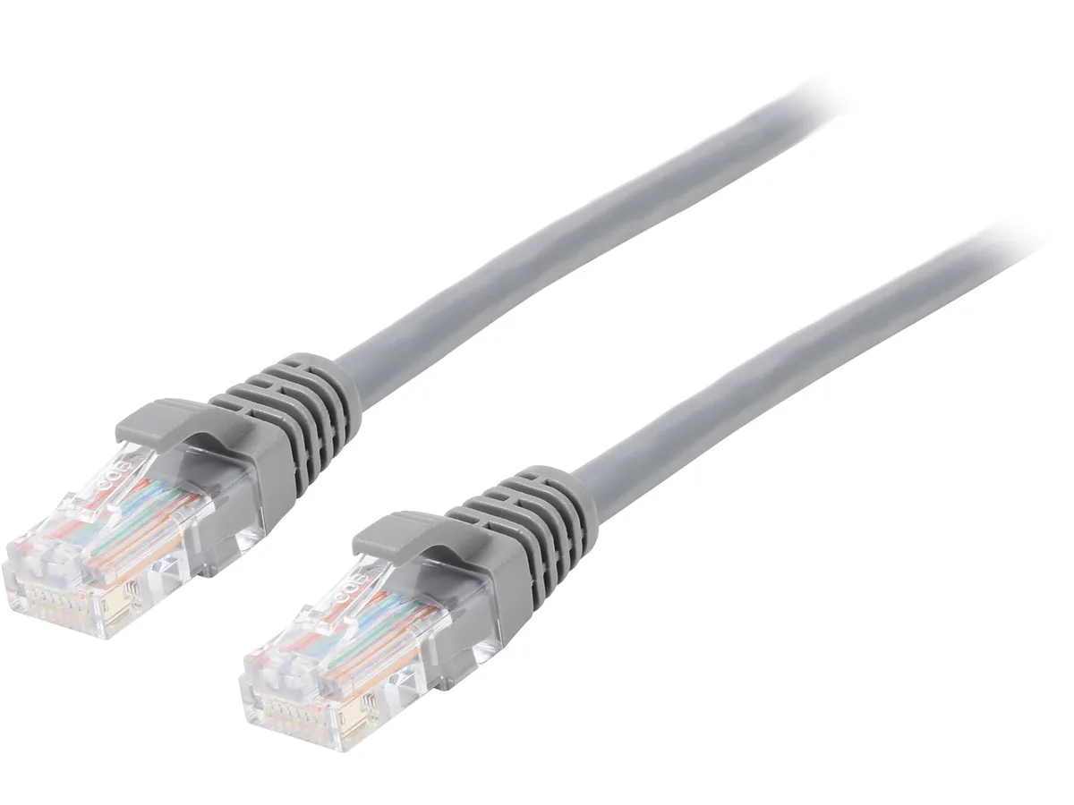 Cables To Go Cables To Go 00385 Cat5e network ethernet cable 6 ft Gray — product photo