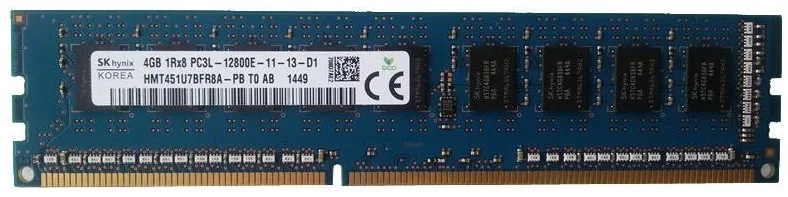SK hynix SK hynix HMT451U7BFR8A-PB 4GB DDR3 1600MHz ECC Unbuffered CL11 1.35V server RAM — product photo