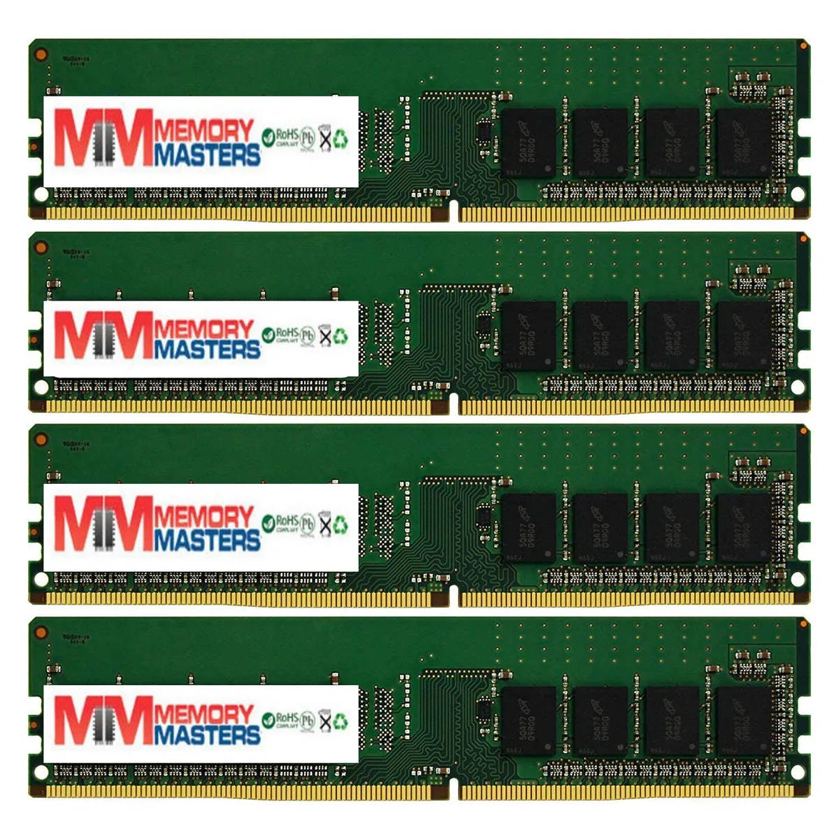Simmtec, Inc Simmtec, Inc 8GB (4 x 2GB) DDR2 DIMM 240 PIN 667MHz PC2 5400/5300 LP DK 790GX-M2RS desktop RAM — product photo