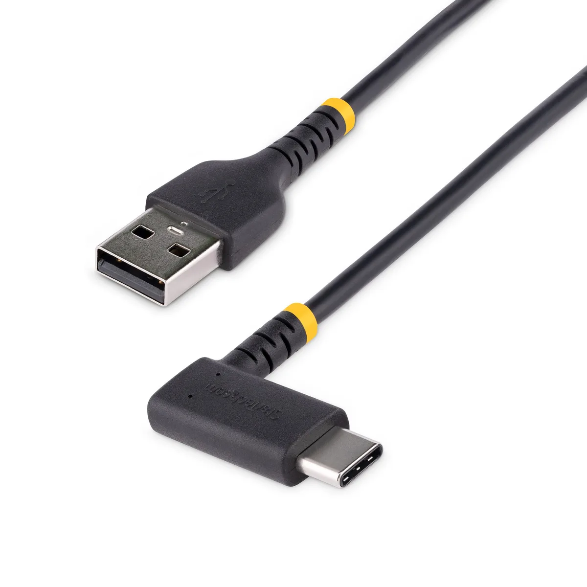 STARTECH STARTECH R2ACR-30C-USB-CABLE USB-A to USB-C cable 30cm right angle 3A — product photo