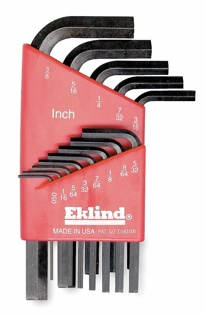 Eklind Eklind 11113 13 Piece SAE L-Shape Hex Key Set — product photo