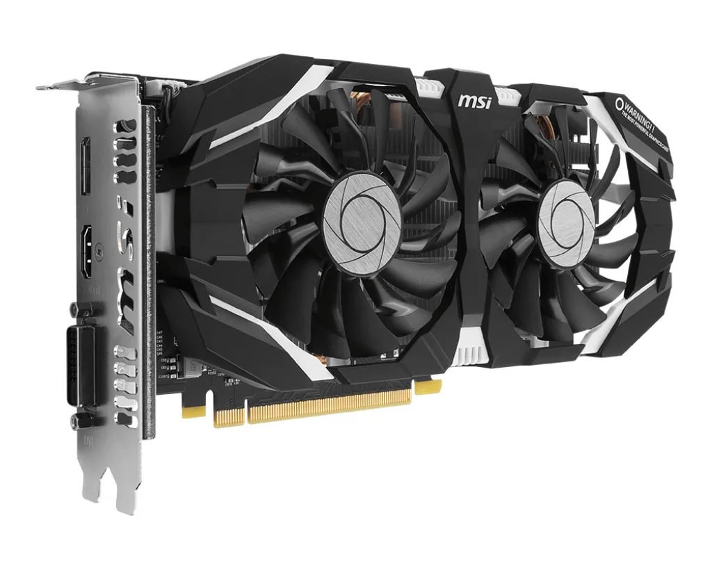 MSI MSI GeForce GTX 1060 6GB OCV1 graphics card — product photo