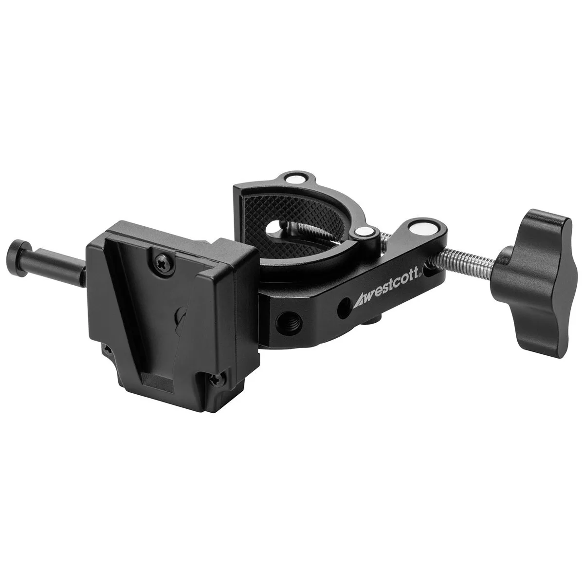 Westcott Westcott V-Mount Battery Clamp Black 4.41 lbs capacity — product photo