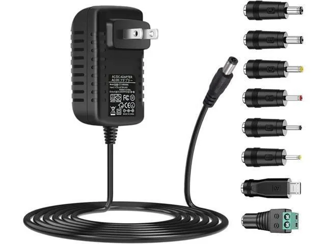Manw Manw Universal AC Adapter 5V 3A 15W 8 Tips — product photo
