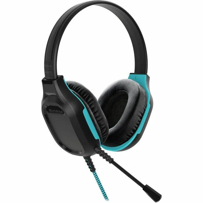 Gumdrop Cases Gumdrop Cases 01H027 DropTech Headphones with Mic USB Type A Wired 4 ft Cable — product photo