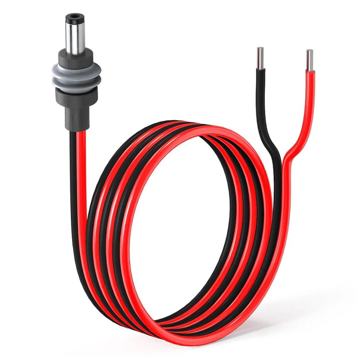  Groovely 14AWG Starlink Mini Power Extension Cable 3.2ft IP65 5.5mm x 2.1mm Male to Bare Wire — product photo