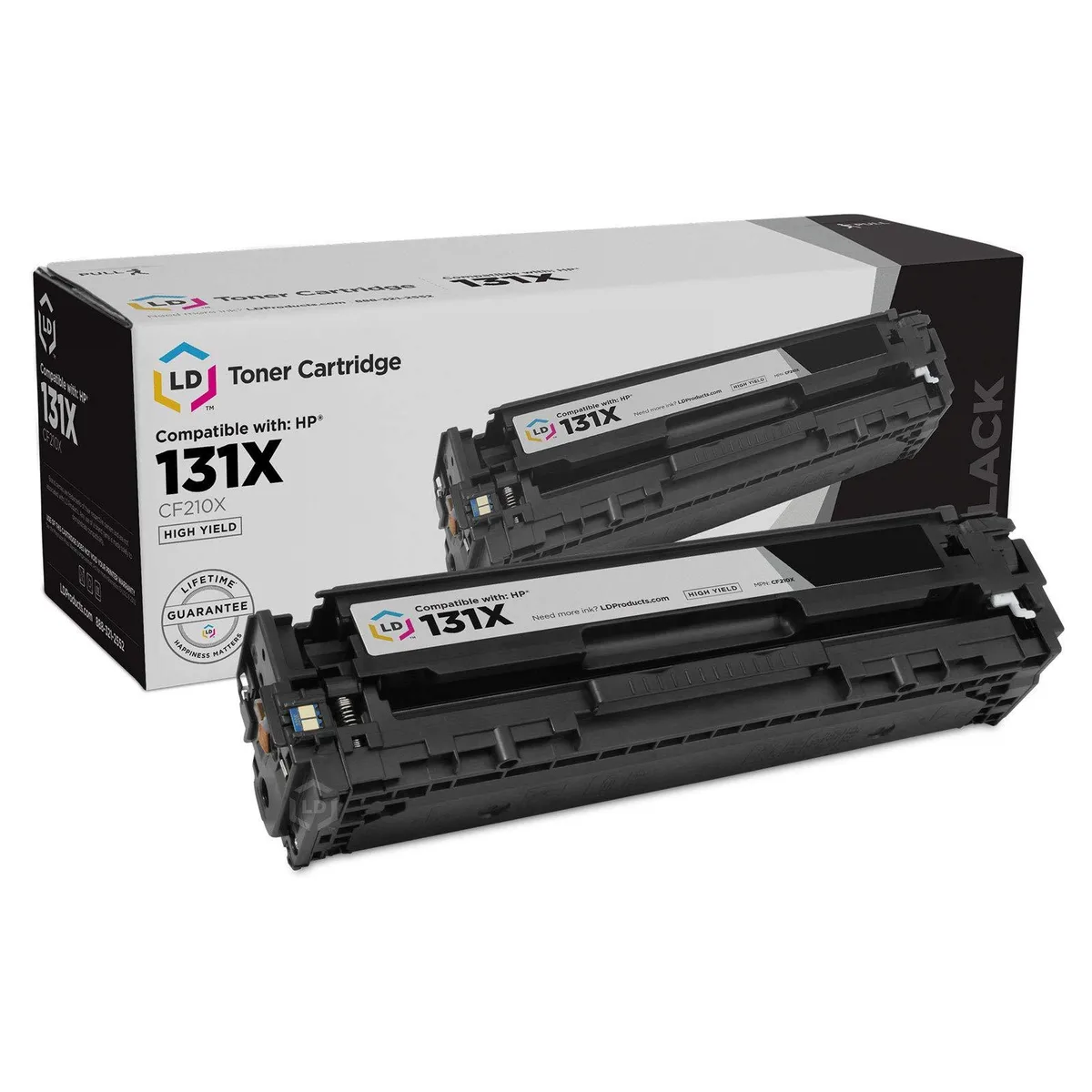 LD Products LD Products HP 131X CF210X High Yield Black Toner Cartridge — product photo