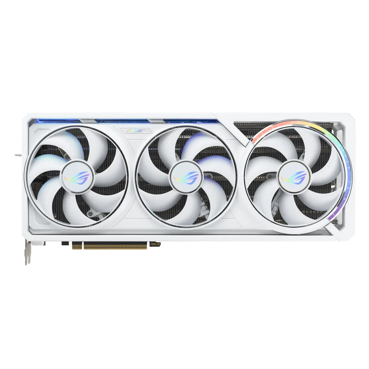 ASUS ASUS ROG-ASTRAL-RTX5090-O32G-WHITE GeForce RTX 5090 32GB graphics card — product photo