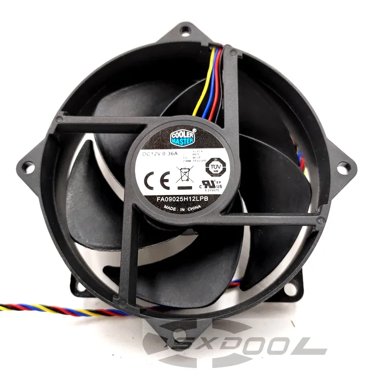 SXDOOL SXDOOL FA09025H12LPB 90mm 4-pin CPU cooler — product photo
