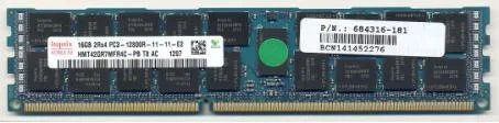 HPE HPE 688963-001 16GB DDR3 1600MHz ECC Registered DIMM — product photo