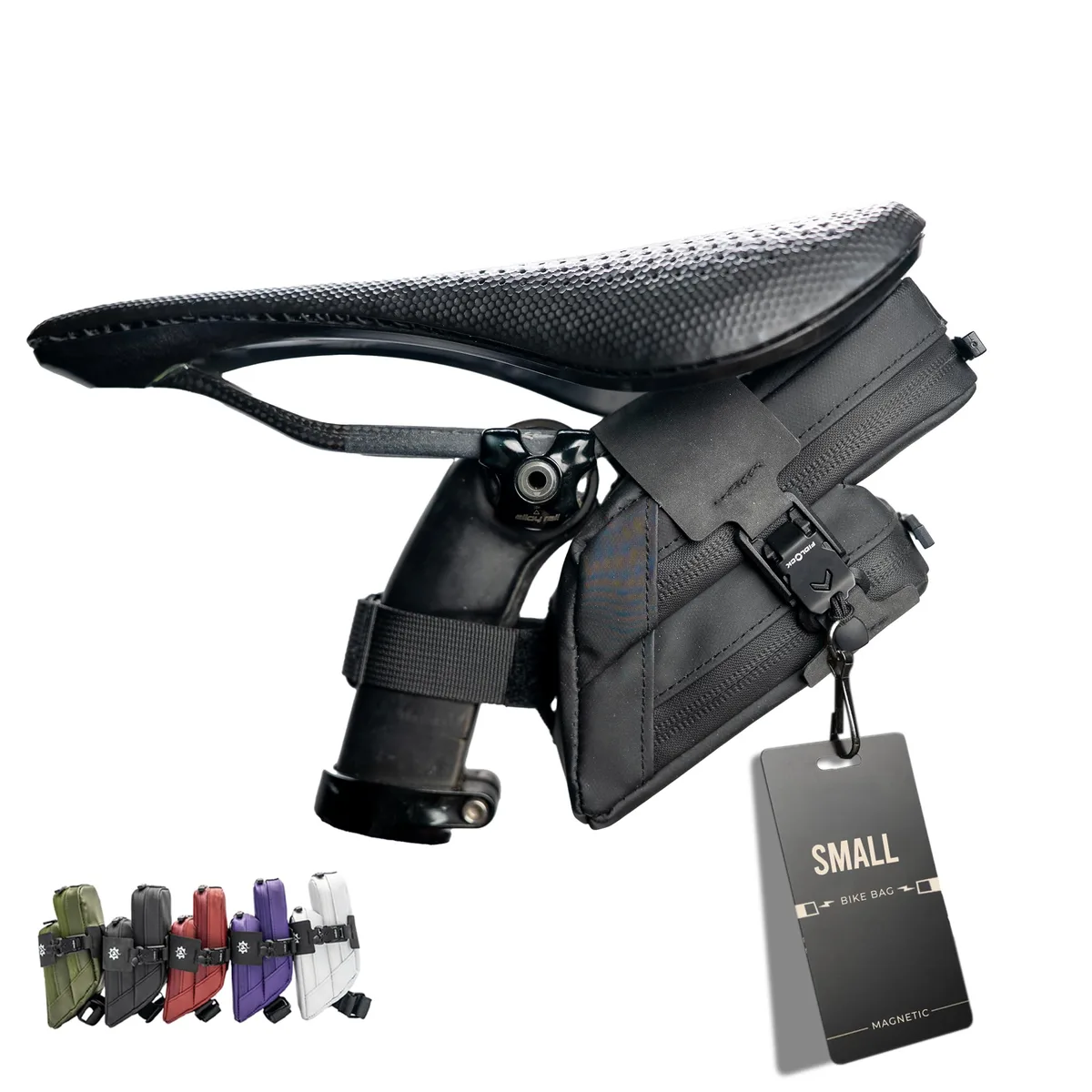  Hollywood Racks Bike Saddle Bag LC-B71 Mach X Black Medium — product photo