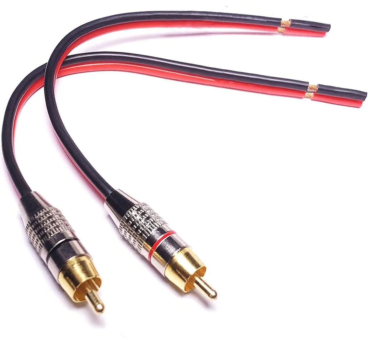 Ivomax Ivomax RCA Component Cable Bare Wire to RCA Male 2PCS 3ft — product photo