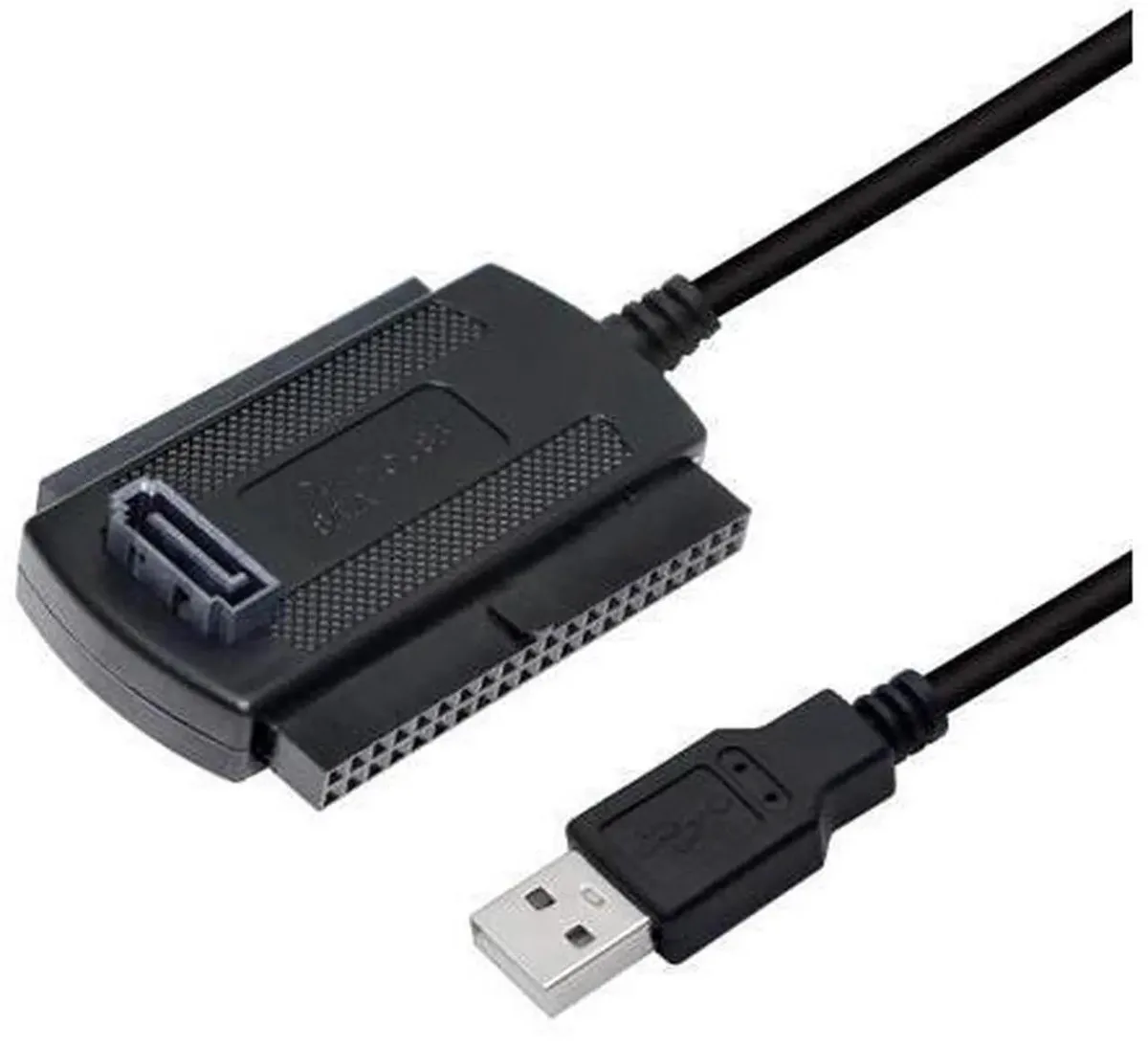 SMUGDESK SMUGDESK USB 2.0 to SATA IDE Hard Drive Adapter 1.8FT Black — product photo