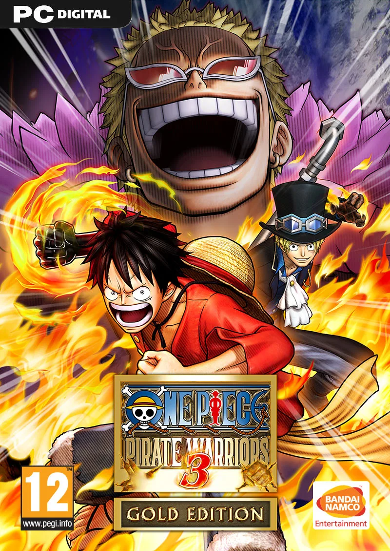 Bandai Namco Entertainment America Inc Bandai Namco Entertainment America Inc 37516 ONE PIECE PIRATE WARRIORS 3 Gold Edition downloadable game — product photo
