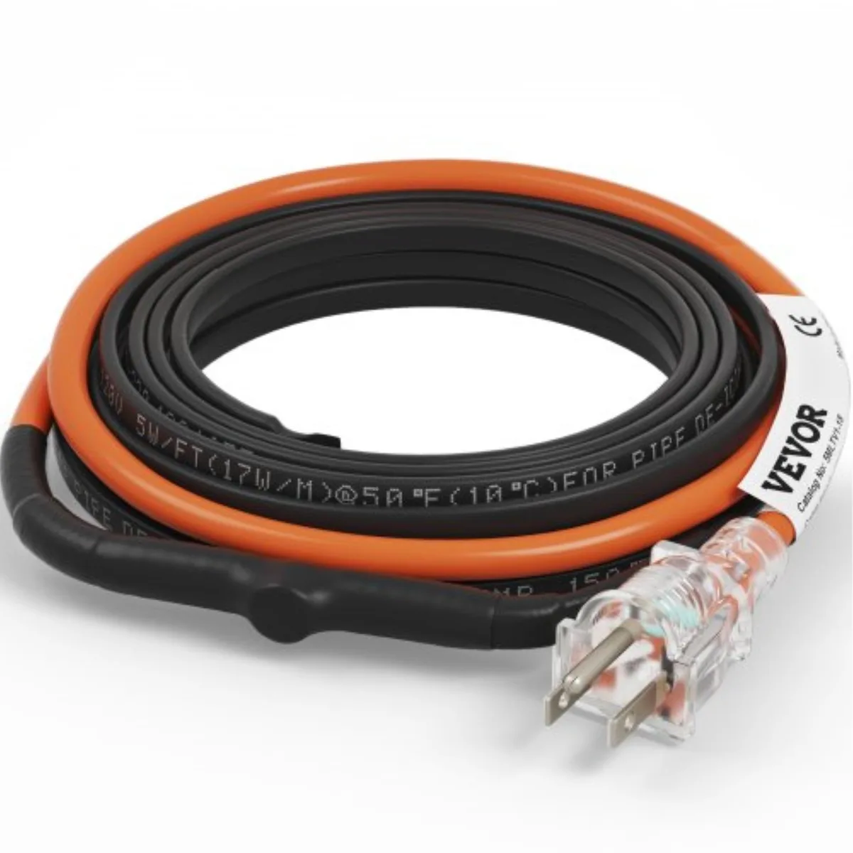 VEVOR VEVOR 5MLTV1-18 Commercial Heating Cable 18 ft 5 W/ft 120 V — product photo