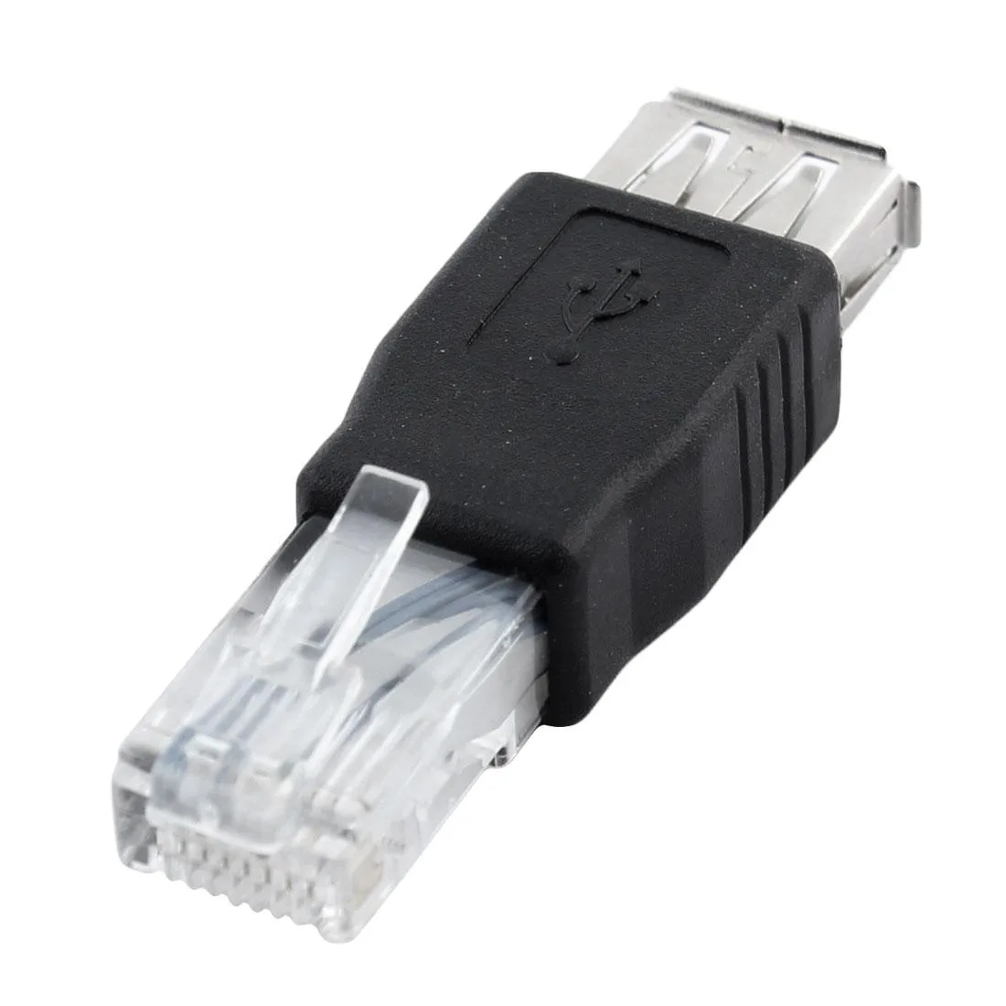 Unique-Bargains Unique-Bargains USB 2.0 Female to RJ45 Male Ethernet Adapter — product photo