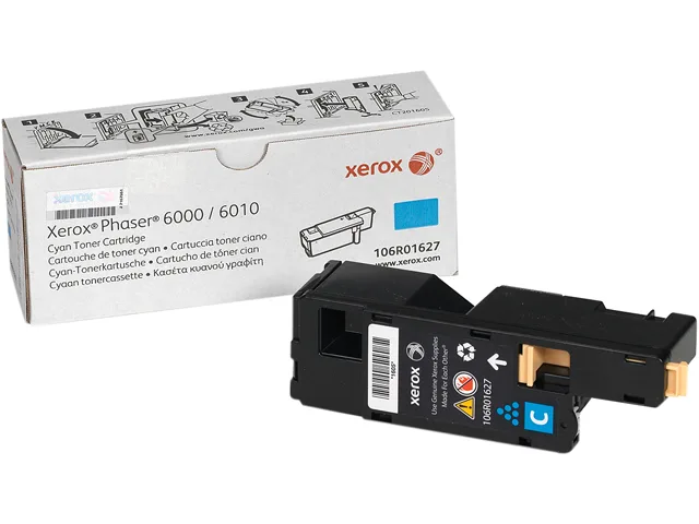XEROX XEROX 106R01627 Cyan Toner Cartridge 1000 Pages — product photo