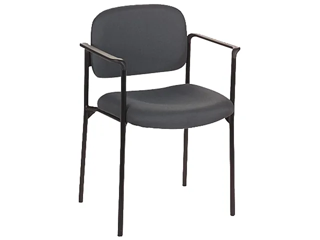 HON HON VL616VA19 Guest Chair with Arms, Charcoal Gray office furniture — product photo