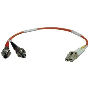 Tripp Lite Tripp Lite N457-001-62 0.5 ft fibre optic cable 62.5/125 LC/ST — product photo