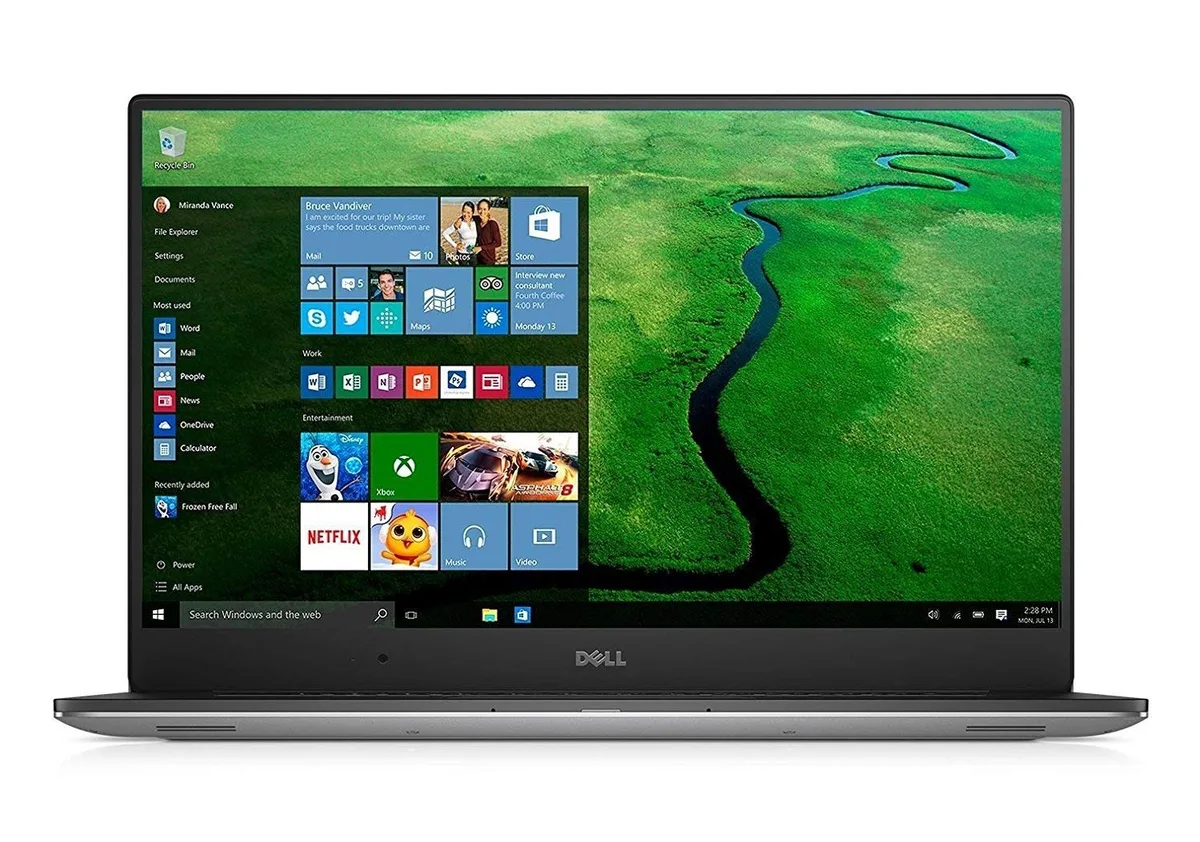 DELL DELL Precision 5510 i7-6820HQ 2.7GHz 16GB 512GB 15.6" 4K laptop — product photo