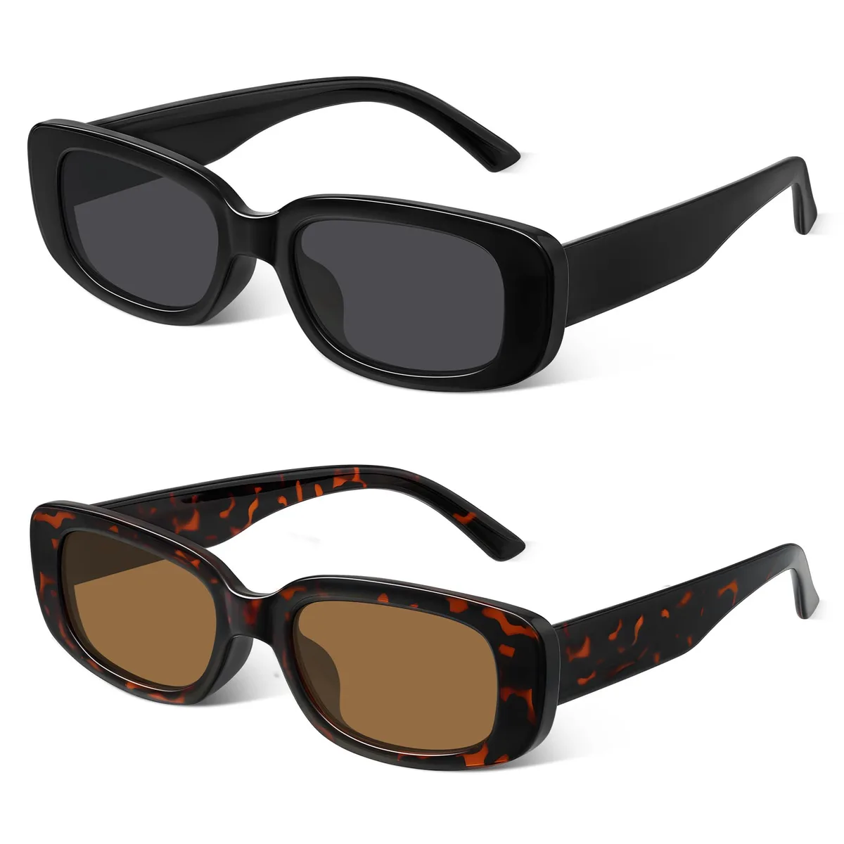 Sunglasses 12G UV400 Black+Leopard — product photo