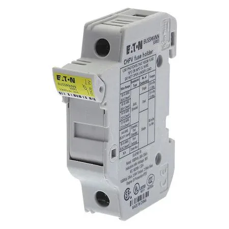 Eaton Bussmann Eaton Bussmann CHPV1U Fuse Holder 1000V DC 30A 1 Pole — product photo