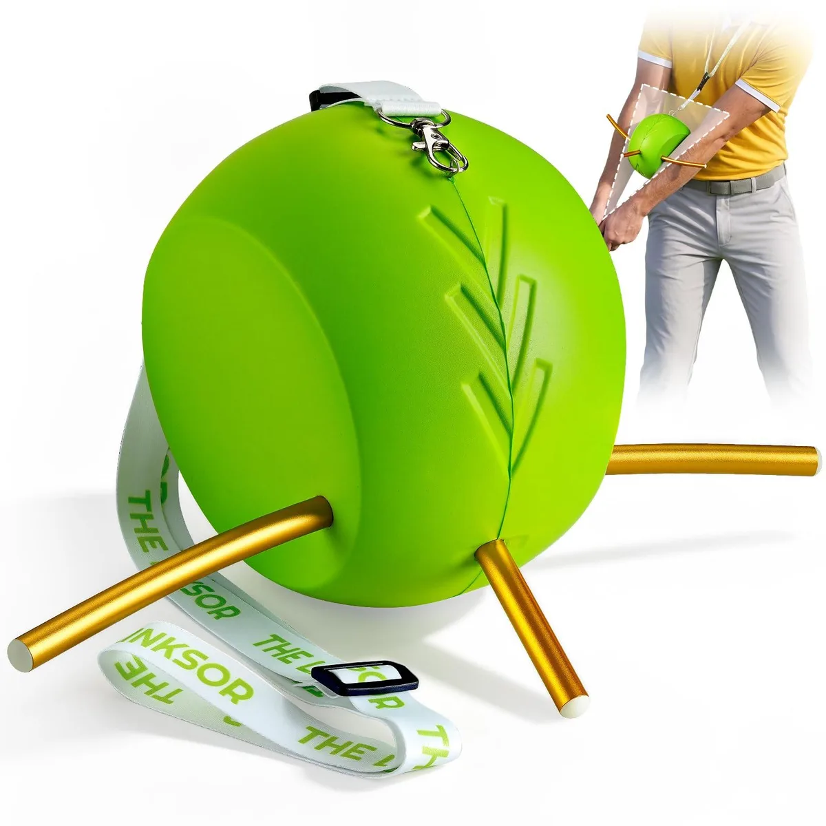  IOOBLBEI The Connector Golf Training Aid green — product photo