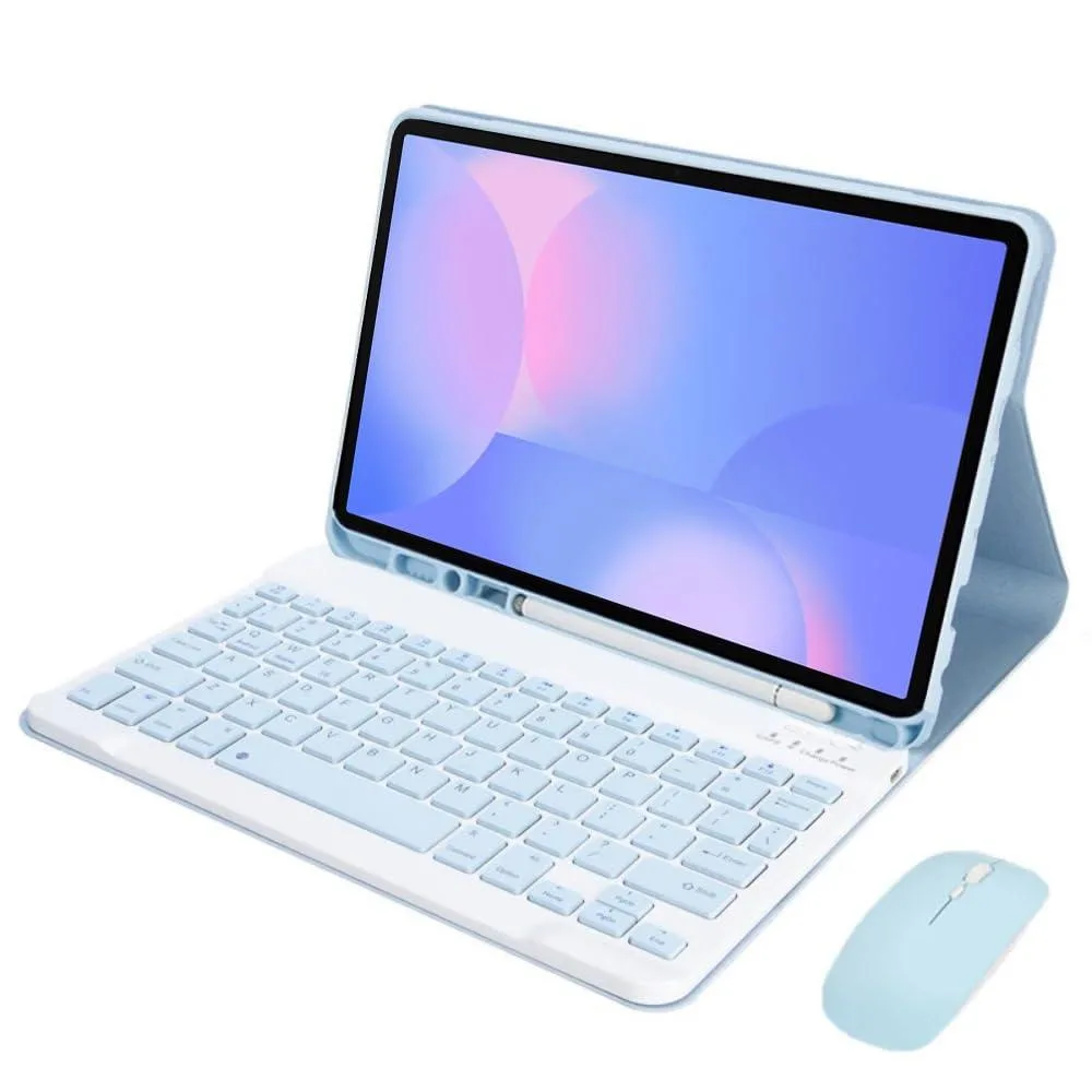 Timoom Timoom 13.1" Keyboard Case with Mouse & Pencil Slot, Sky Blue — product photo
