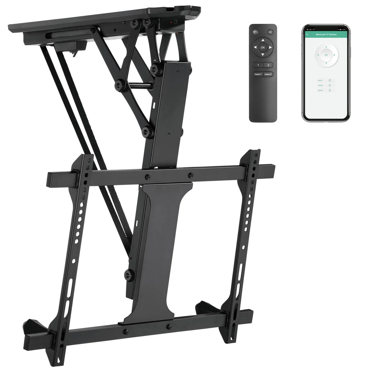 Mount-It Mount-It MI-4224 Motorized Ceiling TV Mount 32-70" 75° Tilt 77 lbs — product photo