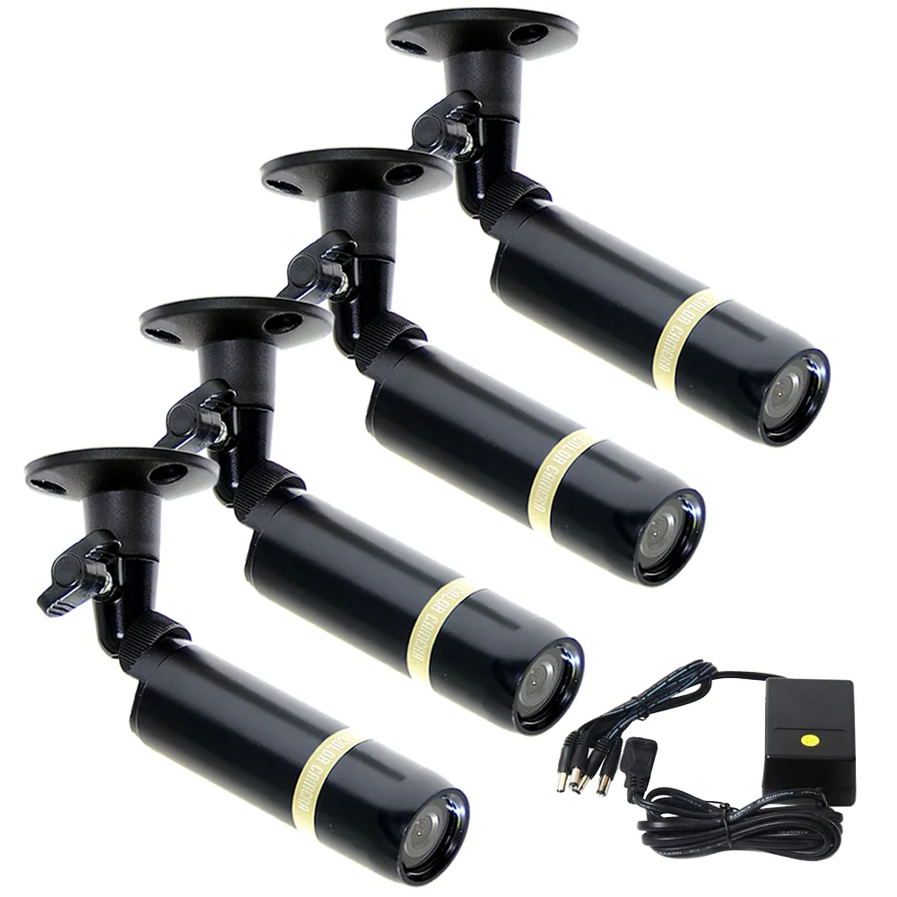 VideoSecu VideoSecu BC27BK4-N1 4-pack cctv camera 480TVL 3.6mm 12V — product photo