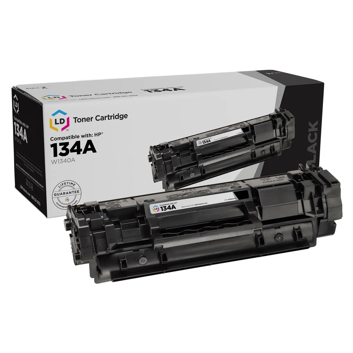 LD Products LD Products Compatible HP 134A Black Toner Cartridge 1100 Pages — product photo