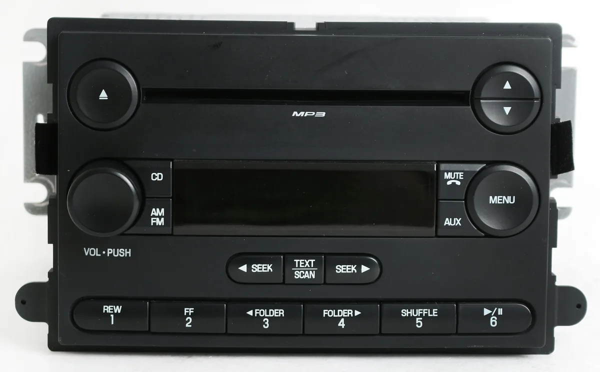 1 Factory Radio 1 Factory Radio 7S4T-18C869-AB Receiver AM FM mp3 CD 2007 Ford Focus — product photo