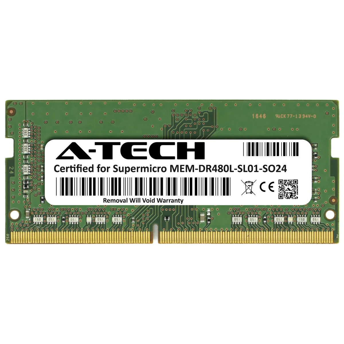 A-Tech A-Tech 8GB DDR4 2400MHz CL17 1Rx8 Non-ECC SODIMM 260-Pin Laptop RAM — product photo