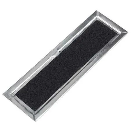 Rectangular aluminum frame carbon air filter, new condition